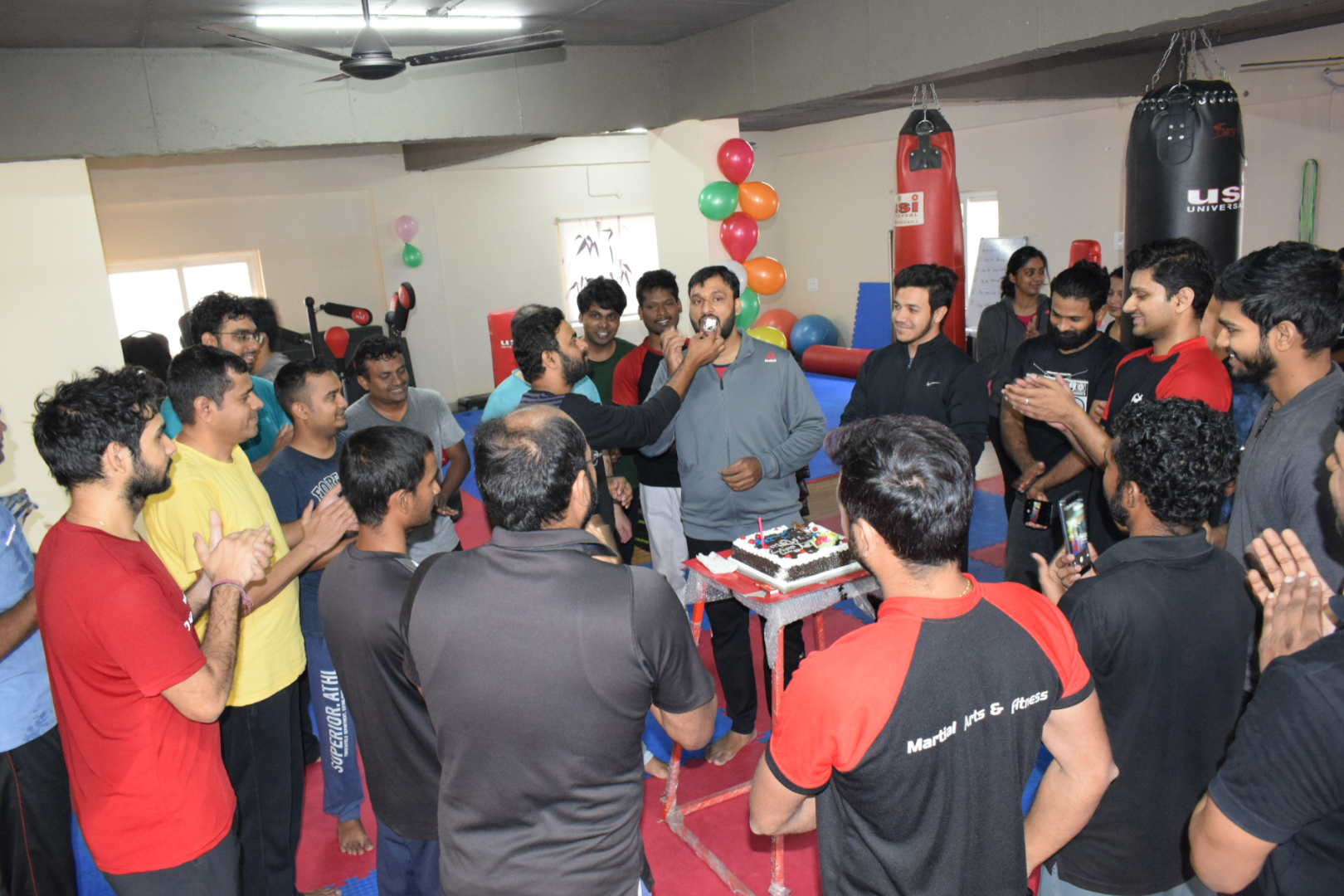 Master Vijay birthday and black belt grading
